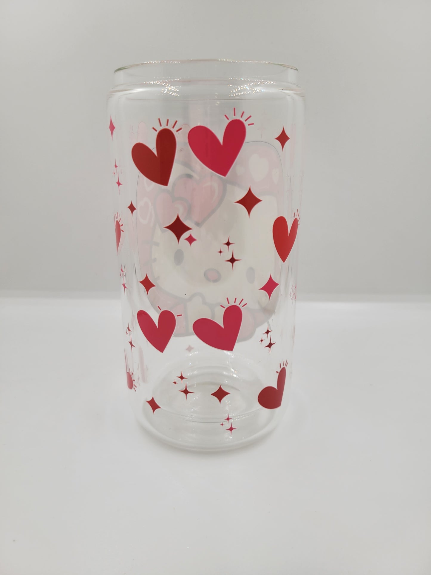 Hello Kitty Glass Can cup