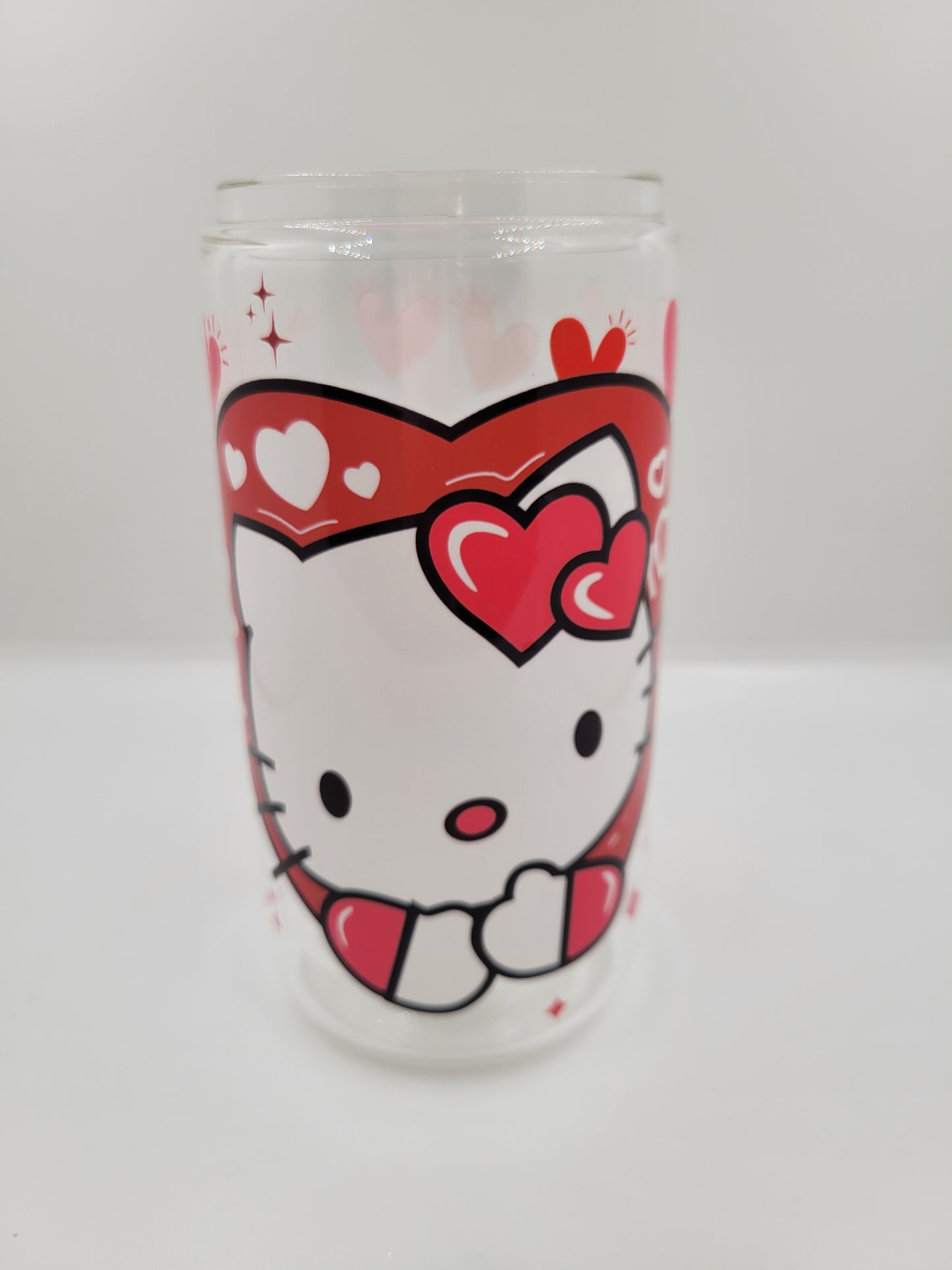 Hello Kitty Glass Can cup