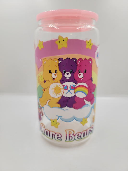 Care Bear Glass Can cup