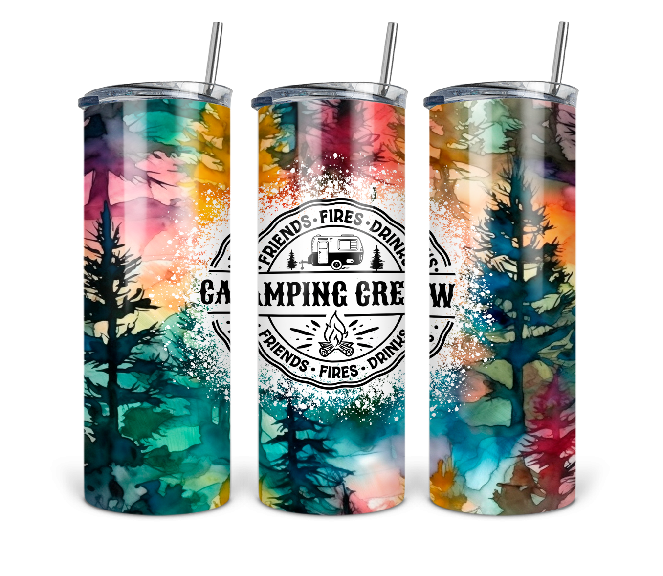 Camping Crew 20oz Tumbler